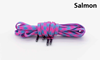 Metal-tipped Yakoda Guide Laces, durable and stylish for hiking and wading.